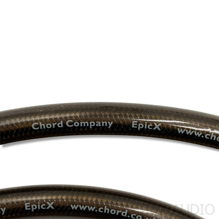 The Chord Company EpicX Bi-Wire Speaker Cables; 1.5m