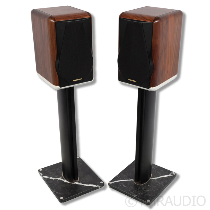 Sonus Faber Electa Amator III Bookshelf Speakers; Dedicated Marble Stands