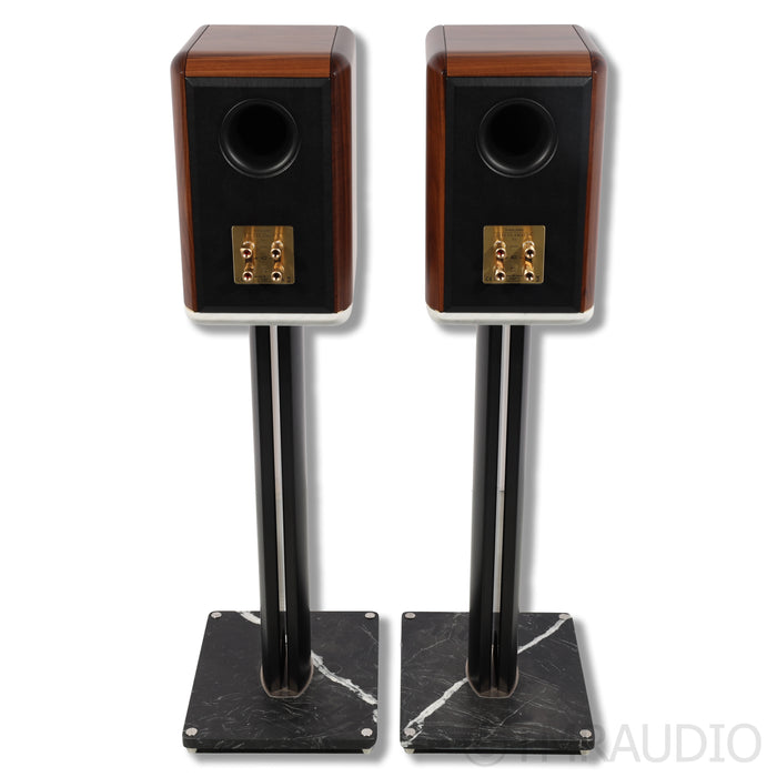 Sonus Faber Electa Amator III Bookshelf Speakers; Dedicated Marble Stands
