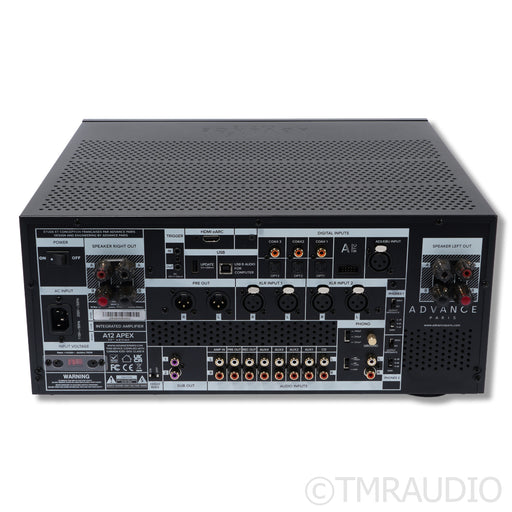 Advance Paris A12 Apex Hybrid Integrated Amplifier / DAC; MM/MC Phono