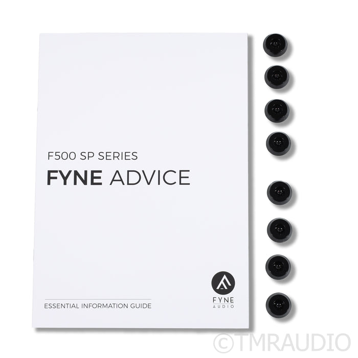 Fyne Audio F502SP Floorstanding Speakers; Walnut