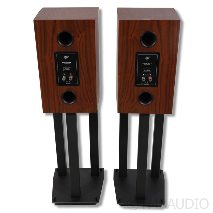 MoFi Electronics SourcePoint 8 Bookshelf Speakers; Stands