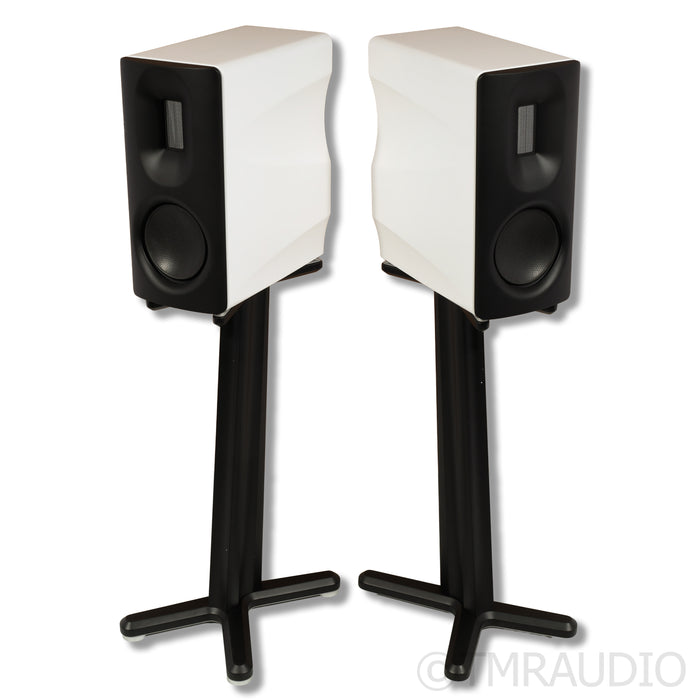 Borresen  Z1 Cryo Bookshelf Speakers; Dedicated Stands
