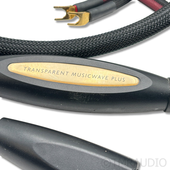 Transparent Audio MusicWave Plus Speaker Cables; 10ft