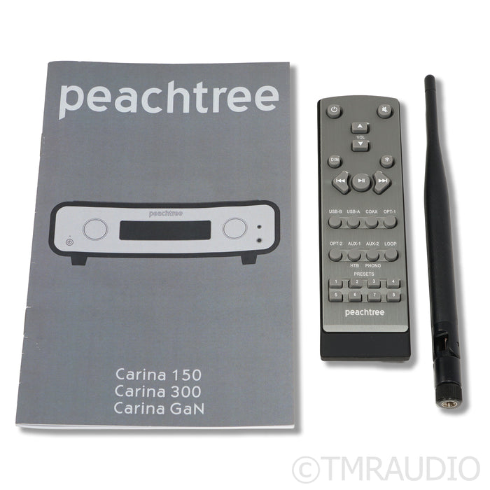 Peachtree Audio Carina GaN Integrated Amplifier; MM Phono; Bluetooth; DAC