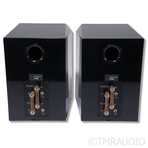 Legacy Audio Studio HD Bookshelf Speakers; Black Pearl (No Grills)