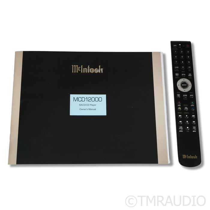 McIntosh MCD12000 Hybrid Tube CD Player