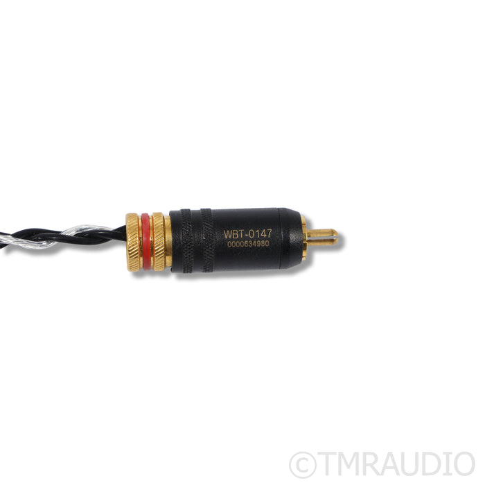 Kimber Kable Silver Streak RCA Cables; 1m