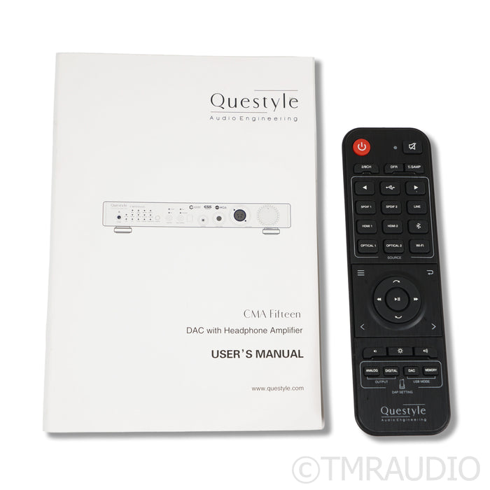 Questyle CMA Fifteen Headphone Amplifier; Built-In DAC