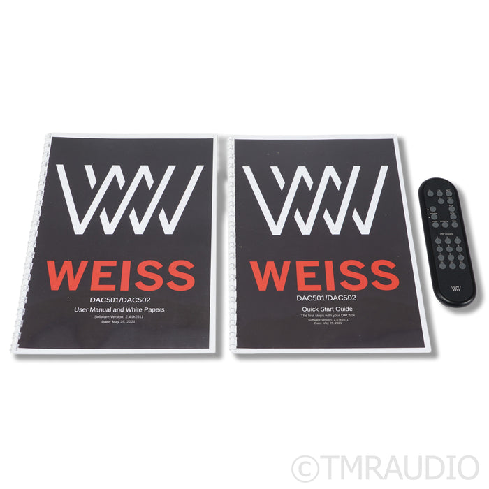 Weiss DAC501 Mk.1 DAC / Preamplifier / Streamer