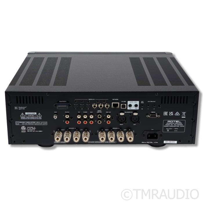 Rotel RA-1592 MKII Integrated Amplifier; Built-In DAC; Bluetooth