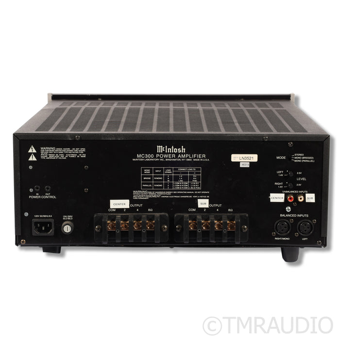 McIntosh MC300 Power Amplifier