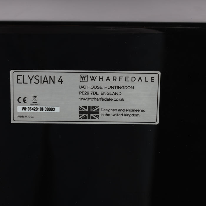 Wharfedale Elysian 4 Floorstanding Speaker (Mint)