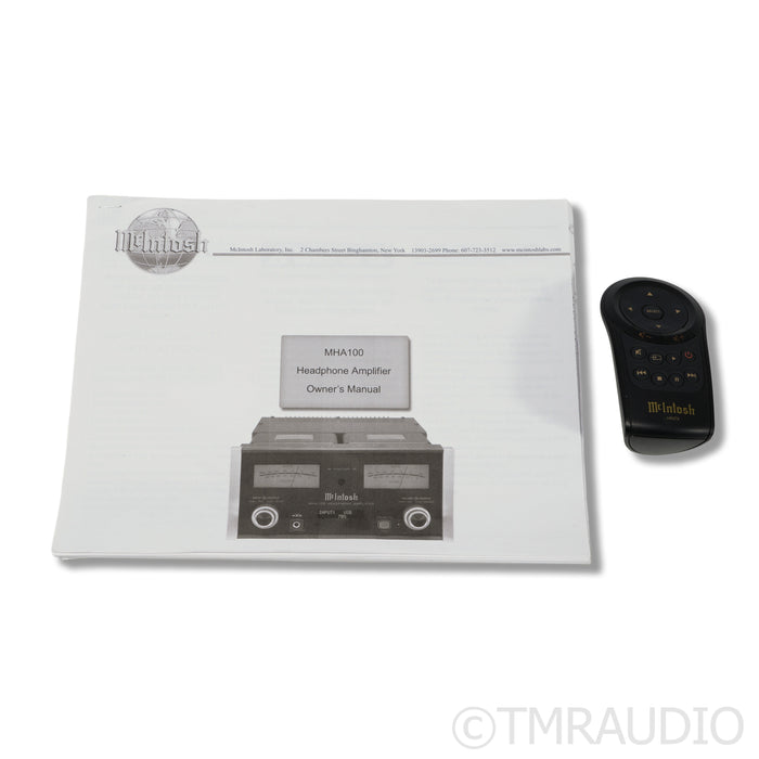 McIntosh MHA100 Headphone Amplifier; Built-In DAC
