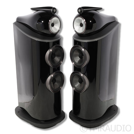 B&W CM8 S2 Floorstanding Speakers; Black Pair; Series 2; CM-8