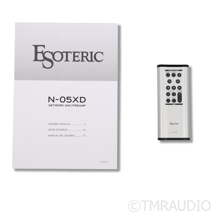 Esoteric Audio N-05XD Streaming DAC / Preamplifier / Headphone Amplifier