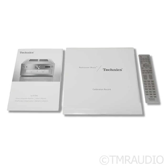 Technics SU-R1000 Integrated Amplifier; Built-In DAC; MM/MC Phono w/Phono EQ