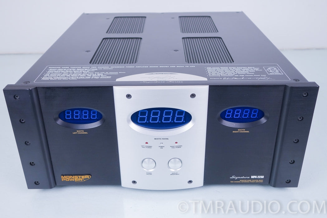 Monster Power Signature MPA-2250 Stereo Power Amplifier