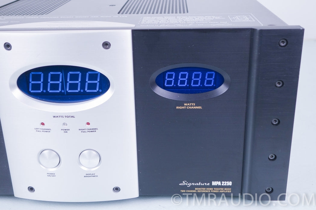 Monster Power Signature MPA-2250 Stereo Power Amplifier