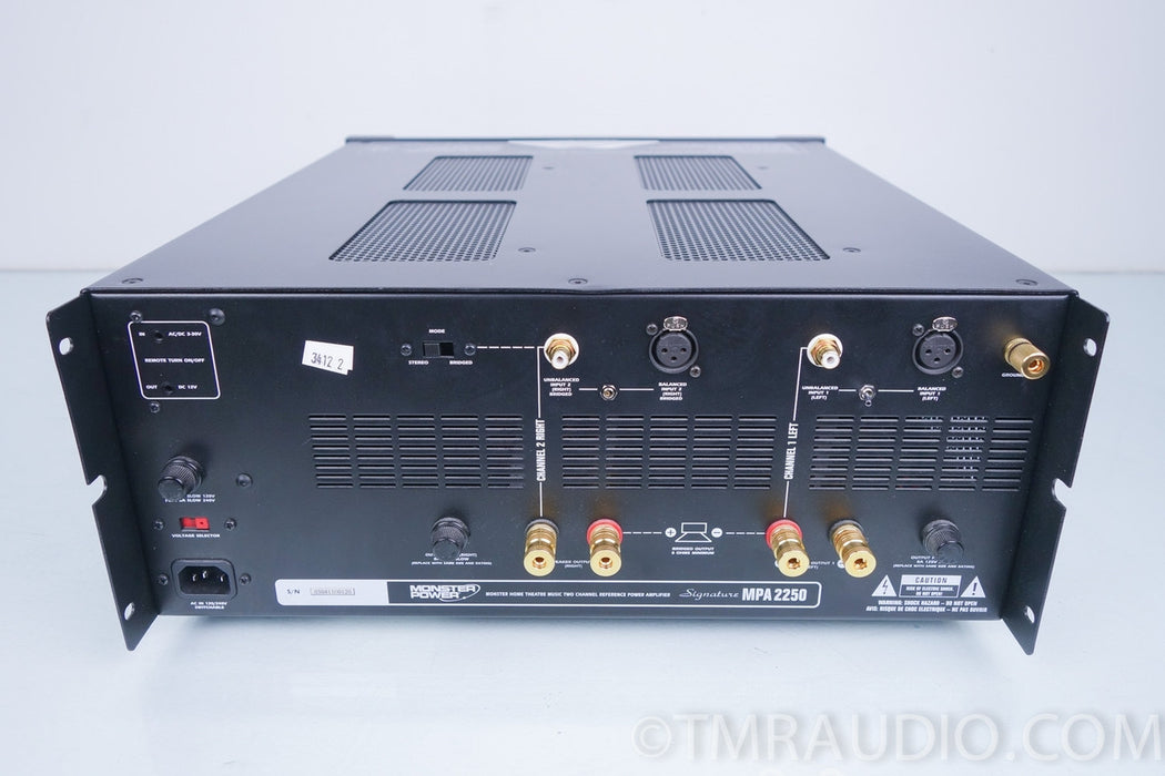 Monster Power Signature MPA-2250 Stereo Power Amplifier