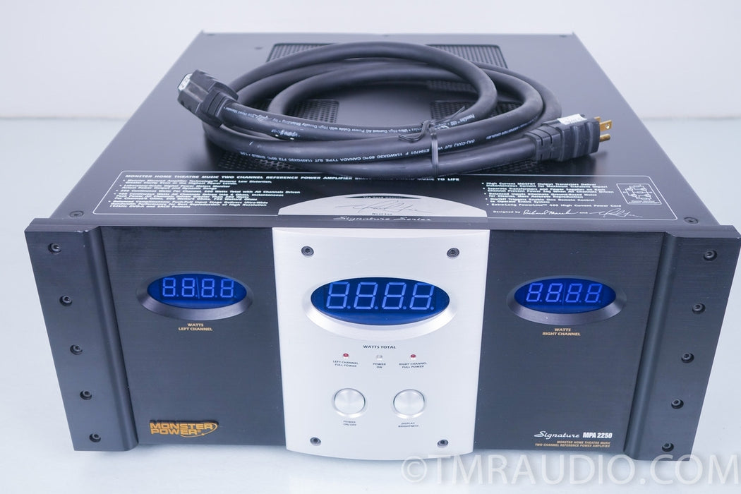 Monster Power Signature MPA-2250 Stereo Power Amplifier