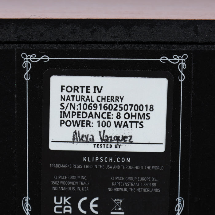 Klipsch Forte IV Floorstanding Speakers