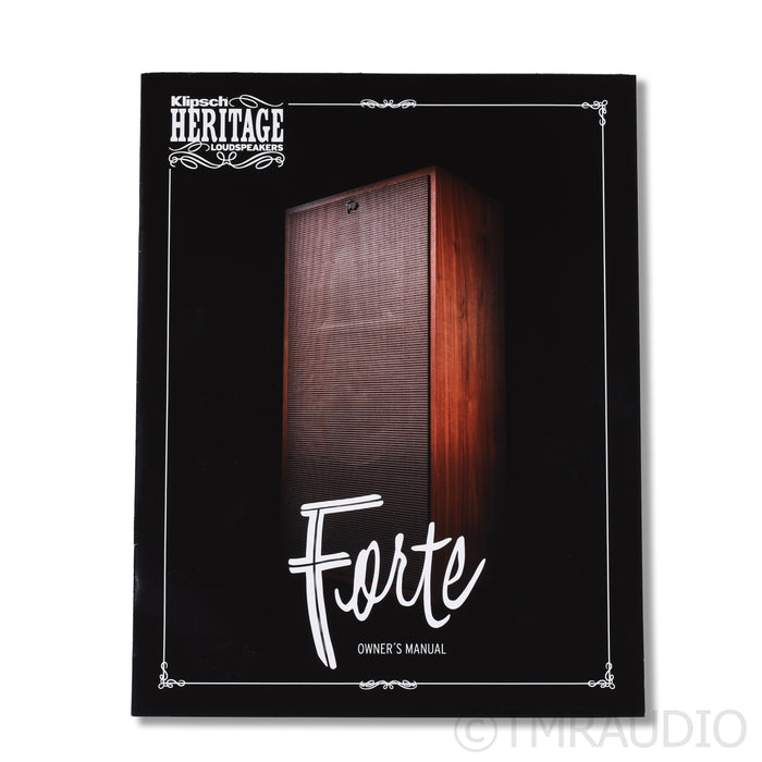 Klipsch Forte IV Floorstanding Speakers