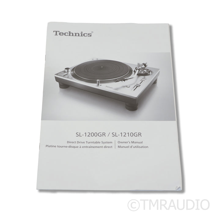 Technics SL-1210GR Direct Drive Turntable; Sumiko Moonstone MM Cartridge