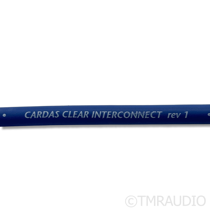 Cardas Clear Rev 1 RCA Cables; 0.5m