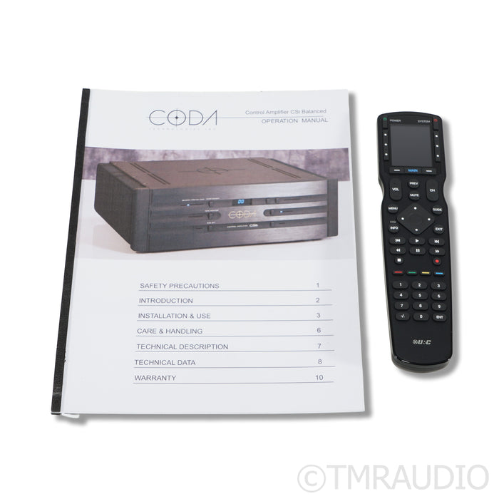 Coda CSiB Version 2 Integrated Amplifier