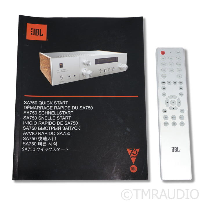 JBL James Lansing SA750 Integrated Amplifier; Built-In DAC; Wi-Fi; MM/MC Phono