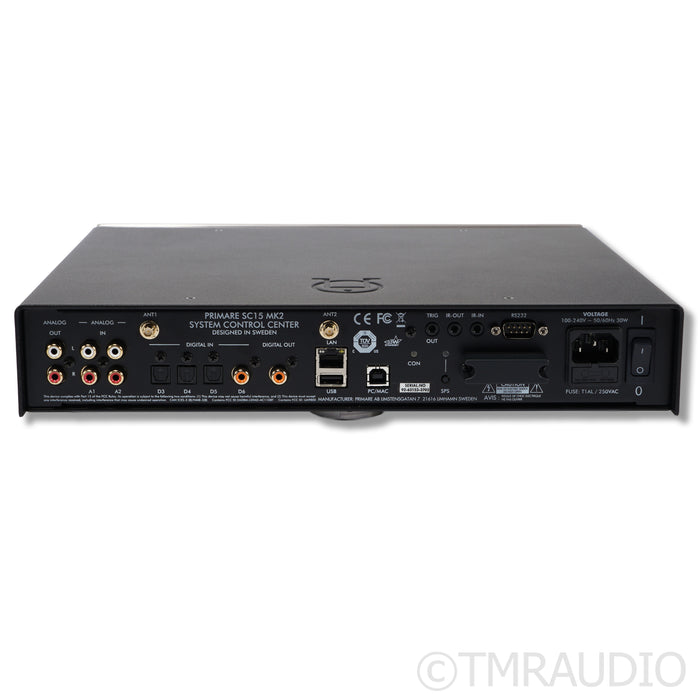 Primare SC15 Prisma MKII Streamer; Built-In DAC; Preamplifier