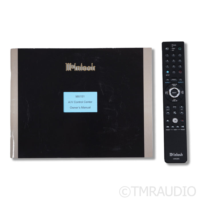 McIntosh MX151 7.1 Channel Home Theater Processor