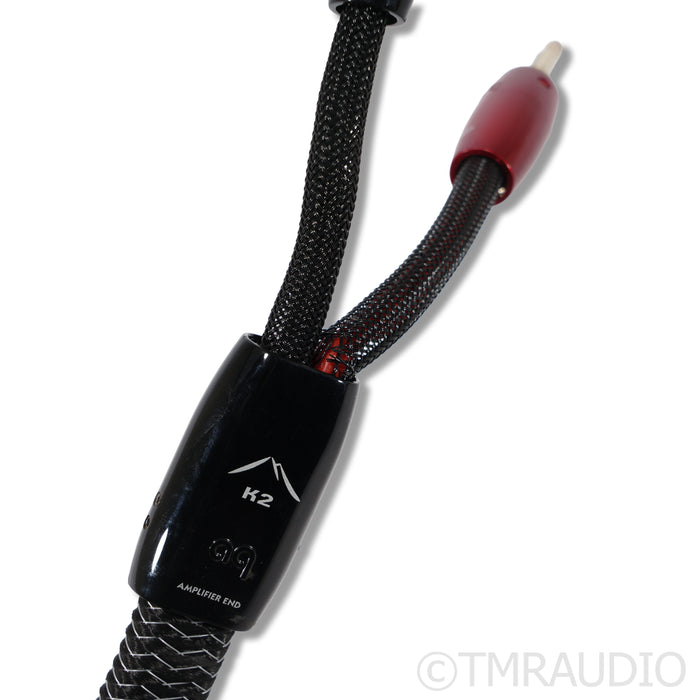 AudioQuest K2 Speaker Cables; 2m
