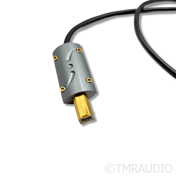Moon Audio Silver Dragon Premium USB Cable; 3ft