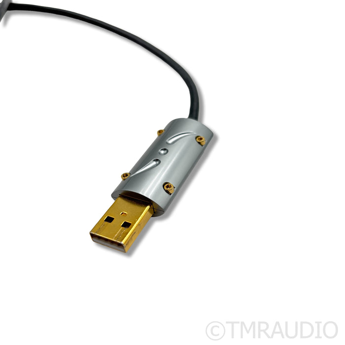 Moon Audio Silver Dragon Premium USB Cable; 3ft