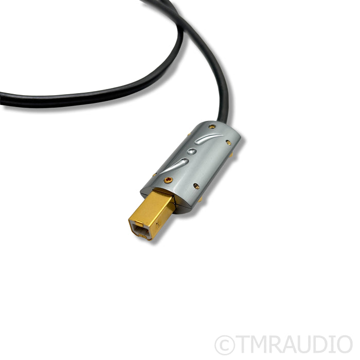 Moon Audio Silver Dragon Premium USB Cable; 3ft