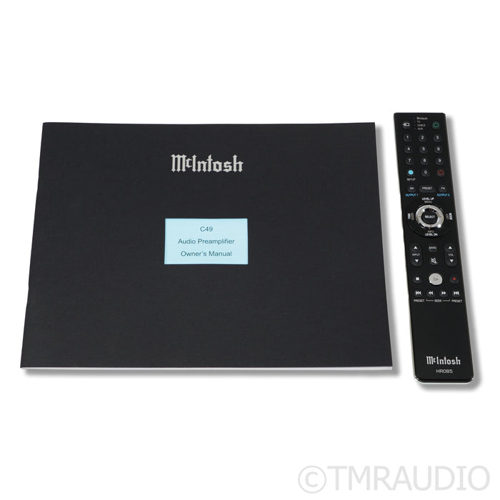 McIntosh C49 Preamplifier; Built-In DAC; MM/MC Phono