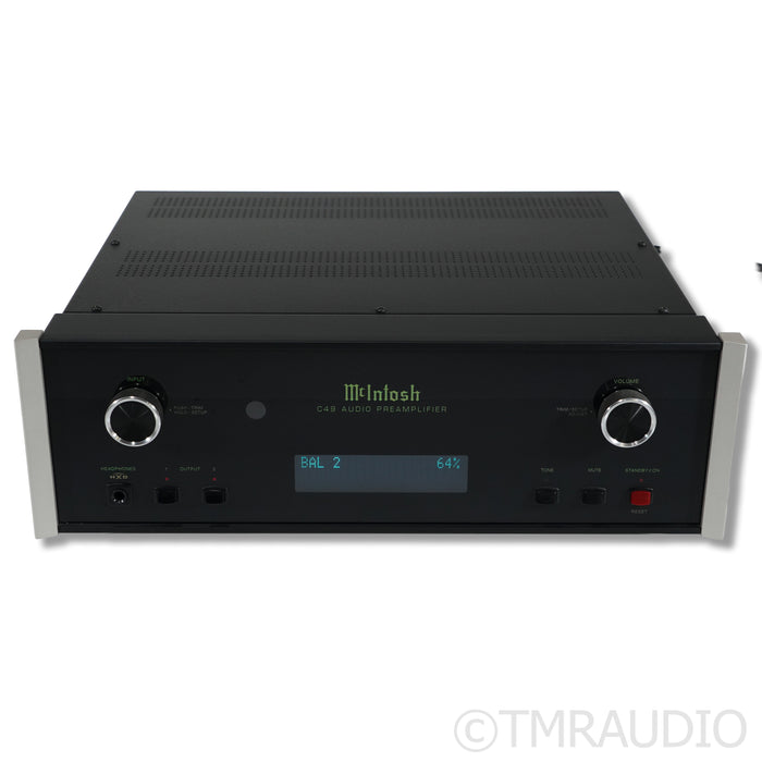 McIntosh C49 Preamplifier; Built-In DAC; MM/MC Phono
