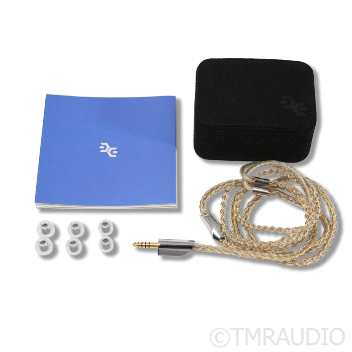 Elysian Acoustic Labs Annihilator 2023 In-Ear Monitors; IEMs; Brushed Titanium