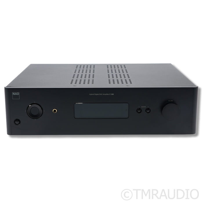 NAD Electronics C 399 Integrated Amplifier / DAC; MM Phono; BluOS Upgrade