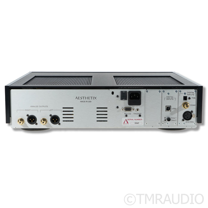 Aesthetix Romulus Tube CD Player; DAC