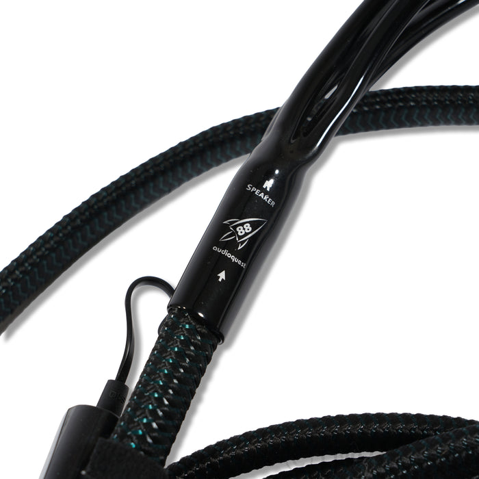 AudioQuest Rocket 88 Speaker Cables; 15ft Bi-Wire