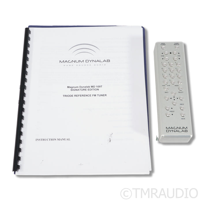 Magnum Dynalab MD109T SE Analog FM Tuner