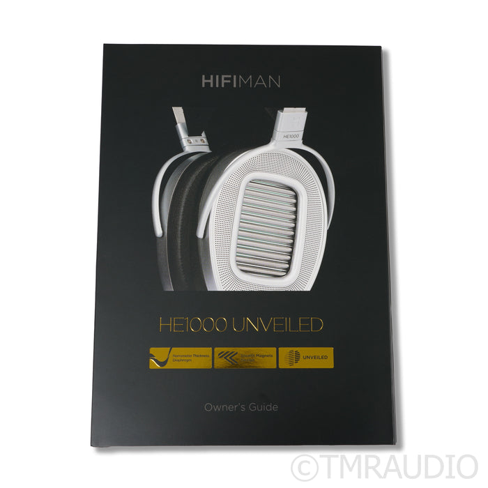 Hifiman HE1000 Unveiled Open-Back Planar Magnetic Headphones