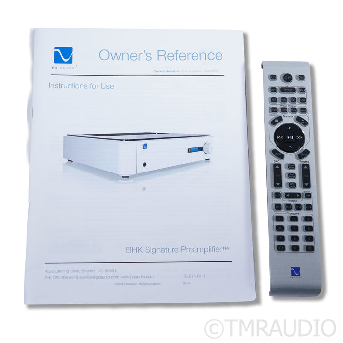 PS Audio PerfectWave BHK Signature Hybrid Preamplifier