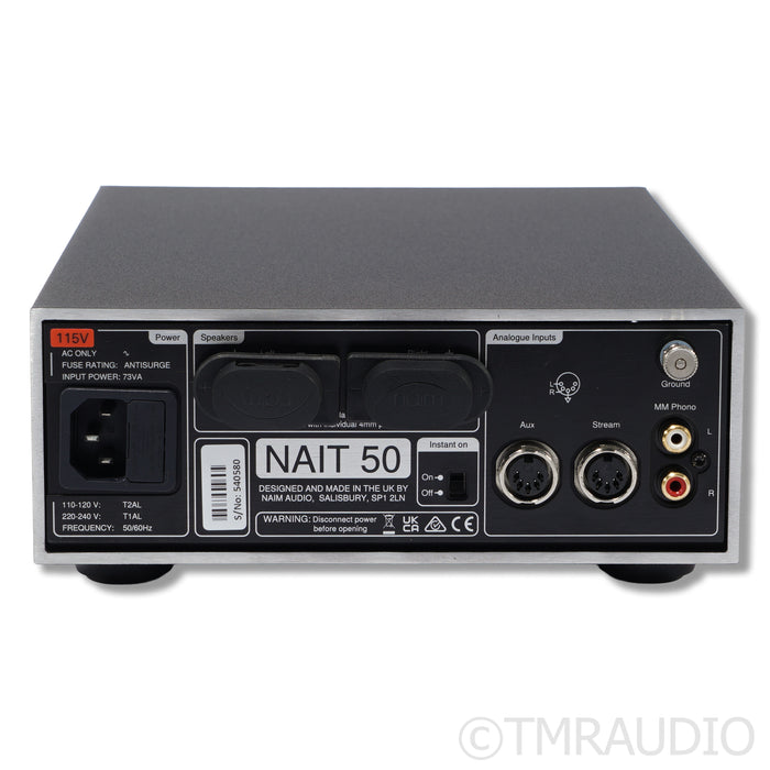 Naim NAIT 50 Limited Edition Integrated Amplifier; MM Phono (Open Box)