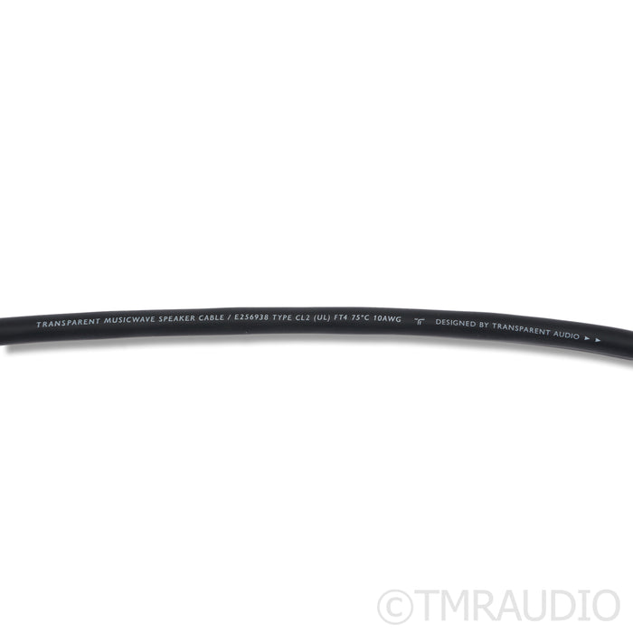 Transparent Audio MusicWave Speaker Cables; 2.5m