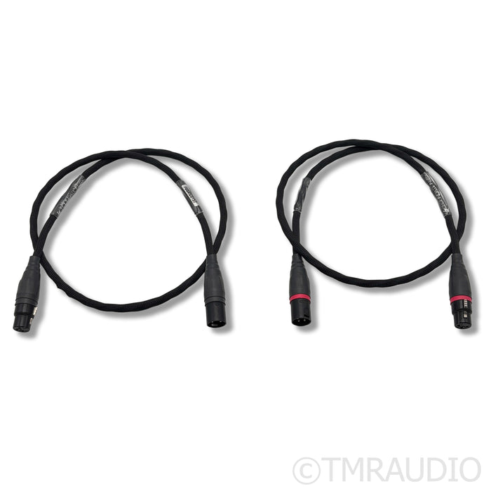 Synergistic Research Foundation SX XLR Cables; 1m