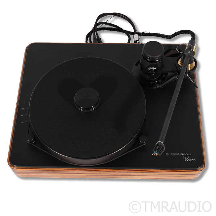 Dr. Feickert Venti Turntable 20th Anniversary; Kuzma Stogi 12 VTA Tonearm